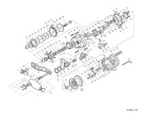 [SHIMANO] Genuine Spare Parts for 19 OCEA JIGGER F CUSTOM 1001HG Product code: 040015 **Back-order (Shipping in 3-4 weeks after receiving order)