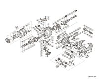 [SHIMANO] Genuine Spare Parts for 20 VANFORD C2500SHG Product Code: 042033 **Back-order (Shipping in 3-4 weeks after receiving order)