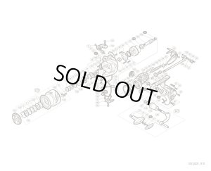 Photo1: [SHIMANO] Genuine Spare Parts for 16 STRADIC CI4+ 4000XGM Product Code: 034953 **Back-order (Shipping in 3-4 weeks after receiving order)