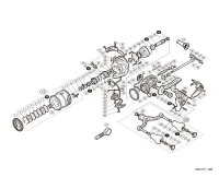 [SHIMANO] Genuine Spare Parts for 17 SEPHIA Ci4+ C3000SDH Product Code: 037121 **Back-order (Shipping in 3-4 weeks after receiving order)