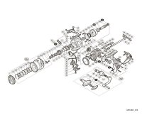 [SHIMANO] Genuine Spare Parts for 16 STRADIC CI4+ C3000HGM Product Code: 037770 **Back-order (Shipping in 3-4 weeks after receiving order)