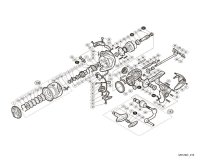 [SHIMANO] Genuine Spare Parts for 16 STRADIC CI4+ C3000 Product Code: 034922 **Back-order (Shipping in 3-4 weeks after receiving order)