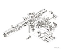 [SHIMANO] Genuine Spare Parts for 17 SEPHIA Ci4+ C3000SDHHG Product Code: 037145 **Back-order (Shipping in 3-4 weeks after receiving order)