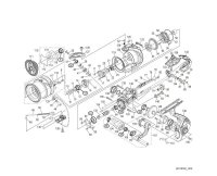 [SHIMANO] Genuine Spare Parts for 21 COMPLEX XR 2500 F6 HG Product Code: 043474 **Back-order (Shipping in 3-4 weeks after receiving order)