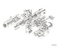 [SHIMANO] Genuine Spare Parts for 19 STRADIC 3000MHG Product Code: 040213 **Back-order (Shipping in 3-4 weeks after receiving order)