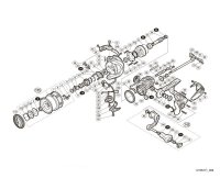 [SHIMANO] Genuine Spare Parts for 17 COMPLEX CI4+ 2500SF6  Product Code: 037091 **Back-order (Shipping in 3-4 weeks after receiving order)