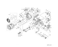 [SHIMANO] Genuine Spare Parts for 22 SAHARA 2500SHG Product Code: 044549 **Back-order (Shipping in 3-4 weeks after receiving order)