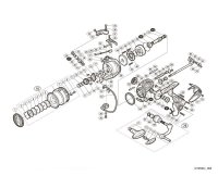 [SHIMANO] Genuine Spare Parts for 20 EXSENCE BB C3000MHG Product Code: 041975 **Back-order (Shipping in 3-4 weeks after receiving order)