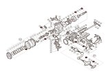 [SHIMANO] Genuine Spare Parts for 18 EXSENCE CI4+ C3000M Product Code: 038814 **Back-order (Shipping in 3-4 weeks after receiving order)