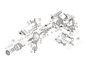 Photo1: [SHIMANO] Genuine Spare Parts for 18 Soare BB 500S Product Code: 039361 **Back-order (Shipping in 3-4 weeks after receiving order)