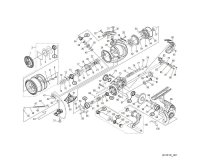 [SHIMANO] Genuine Spare Parts for 21 Soare XR C2000SS PG Product Code: 044273 **Back-order (Shipping in 3-4 weeks after receiving order)