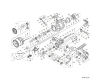 [SHIMANO] Genuine Spare Parts for 21 Soare XR C2000SS HG Product Code: 044280 **Back-order (Shipping in 3-4 weeks after receiving order)