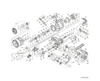 [SHIMANO] Genuine Spare Parts for 21 Soare XR C2500S Product Code: 044297 **Back-order (Shipping in 3-4 weeks after receiving order)