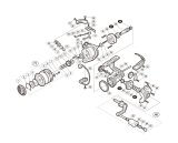 [SHIMANO] Genuine Spare Parts for 17 SAHARA C2000S Product Code: 036247 **Back-order (Shipping in 3-4 weeks after receiving order)