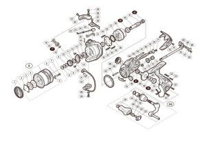 Photo1: [SHIMANO] Genuine Spare Parts for 18 Soare 2000SSPG Product Code: 039378 **Back-order (Shipping in 3-4 weeks after receiving order)