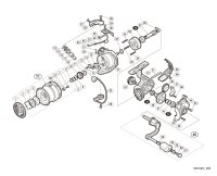 [SHIMANO] Genuine Spare Parts for 17-18 SEDONA 2500SPE Product Code: 036834 **Back-order (Shipping in 3-4 weeks after receiving order)