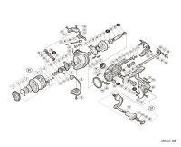 [SHIMANO] Genuine Spare Parts for 17 ULTEGRA C2000S Product Code: 036407 **Back-order (Shipping in 3-4 weeks after receiving order)