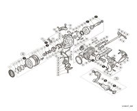 [SHIMANO] Genuine Spare Parts for 17 Soare CI4+ 2000SHG Product Code: 037176 **Back-order (Shipping in 3-4 weeks after receiving order)