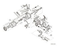 [SHIMANO] Genuine Spare Parts for 17-18 SEDONA 2500 Product Code: 036803 **Back-order (Shipping in 3-4 weeks after receiving order)