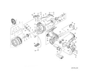 Photo1: [SHIMANO] Genuine Spare Parts for 21 NEXAVE FI 1000 Product Code: 044112 **Back-order (Shipping in 3-4 weeks after receiving order)