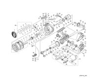 [SHIMANO] Genuine Spare Parts for 22 MIRAVEL 4000XG Product Code: 045201 **Back-order (Shipping in 3-4 weeks after receiving order)