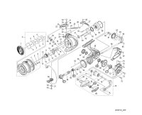 [SHIMANO] Genuine Spare Parts for 22 MIRAVEL 4000 Product Code: 045195 **Back-order (Shipping in 3-4 weeks after receiving order)