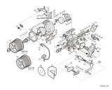 [SHIMANO] Genuine Spare Parts for 18 SUPER AERO SURF LEADER CI4+ 35 Fine yarn specification Product Code: 038920 **Back-order (Shipping in 3-4 weeks after receiving order)