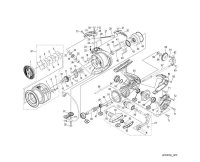 [SHIMANO] Genuine Spare Parts for 21 NASCI 4000XG Product Code: 043238 **Back-order (Shipping in 3-4 weeks after receiving order)