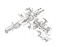 [SHIMANO] Genuine Spare Parts for 16-18 NASCI C5000XG Product Code: 035776 **Back-order (Shipping in 3-4 weeks after receiving order)