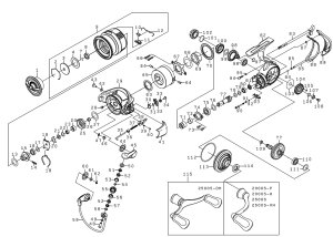 Photo1: [DAIWA] Genuine Spare Parts for 23 AIRITY LT2000S-H Product code: 00061127 **Back-order (Shipping in 3-4 weeks after receiving order)