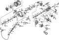 [DAIWA] Genuine Spare Parts for 15 EXIST 2003F-H Product code: 00055612 **Back-order (Shipping in 3-4 weeks after receiving order)