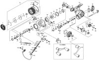 [DAIWA] Genuine Spare Parts for 21 EMERALDAS AIR FC LT2500S-DH Product code: 00060311 **Back-order (Shipping in 3-4 weeks after receiving order)