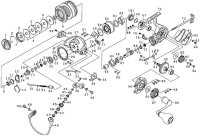 [DAIWA] Genuine Spare Parts for 17 紅牙 KOHGA EX 2510RPE Product code: 00056203 **Back-order (Shipping in 3-4 weeks after receiving order)