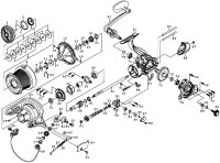 [DAIWA] Genuine Spare Parts for 17 CROSSCAST 4000 Product code: 00059660 **Back-order (Shipping in 3-4 weeks after receiving order)