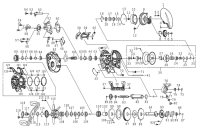 [DAIWA] Genuine Spare Parts for 24 STEEZ SV TW 100HL Product code: 00630313 **Back-order (Shipping in 3-4 weeks after receiving order)