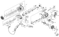 [DAIWA] Genuine Spare Parts for 22 CALDIA SW 5000D-CXH Product code: 00065050 **Back-order (Shipping in 3-4 weeks after receiving order)