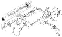 [DAIWA] Genuine Spare Parts for 22 CALDIA SW 18000 Product code: 00065056 **Back-order (Shipping in 3-4 weeks after receiving order)