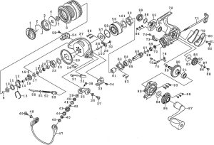 Photo1: [DAIWA] Genuine Spare Parts for 16 CERTATE 2004 Product code: 00056303 **Back-order (Shipping in 3-4 weeks after receiving order)