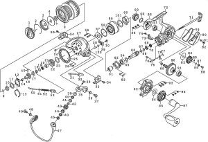 Photo1: [DAIWA] Genuine Spare Parts for 16 CERTATE 2506 Product code: 00056304 **Back-order (Shipping in 3-4 weeks after receiving order)