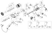 [DAIWA] Genuine Spare Parts for 21 FREAMS LT3000-XH Product code: 00060270 **Back-order (Shipping in 3-4 weeks after receiving order)