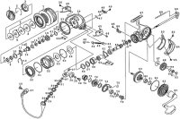[DAIWA] Genuine Spare Parts for 16 CERTATE HD3500H Product code: 00056311 **Back-order (Shipping in 3-4 weeks after receiving order)