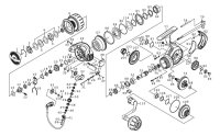 [DAIWA] Genuine Spare Parts for 23 SALTIGA 4000-XH Product code: 00065026 **Back-order (Shipping in 3-4 weeks after receiving order)