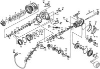 [DAIWA] Genuine Spare Parts for 17 SALTIGA BJ 3500H Product code: 00059590 **Back-order (Shipping in 3-4 weeks after receiving order)