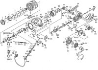 [DAIWA] Genuine Spare Parts for 17 morethan 3012H Product code: 00059831 **Back-order (Shipping in 3-4 weeks after receiving order)