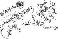 [DAIWA] Genuine Spare Parts for 16 BLAST 4000H Product code: 00059703 **Back-order (Shipping in 3-4 weeks after receiving order)