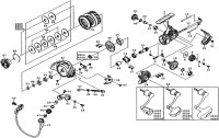 [DAIWA] Genuine Spare Parts for 15 REVROS 1003 Product code: 00057370 **Back-order (Shipping in 3-4 weeks after receiving order)