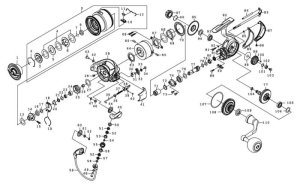 Photo1: [DAIWA] Genuine Spare Parts for 24 CERTATE LT5000D Product code: 00061184 **Back-order (Shipping in 3-4 weeks after receiving order)