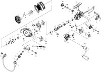 [DAIWA] Genuine Spare Parts for 18 LEGALIS LT 1000S Product code: 00060010 **Back-order (Shipping in 3-4 weeks after receiving order)