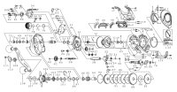 [DAIWA] Genuine Spare Parts for 24 紅牙 KOHGA IC 200L Product code: 00631565 **Back-order (Shipping in 3-4 weeks after receiving order)