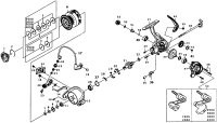 [DAIWA] Genuine Spare Parts for 16 JOINUS 4000 Product code: 00050411 **Back-order (Shipping in 3-4 weeks after receiving order)